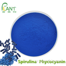 مسحوق phycocyanin الأزرق سبيرولينا الطبيعي phycocyanin